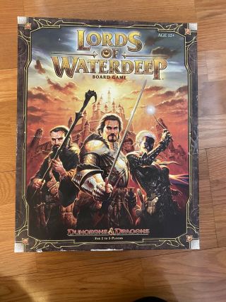 Wizards Of The Coast Lords Of Waterdeep Dungeons And Dragons Board Game