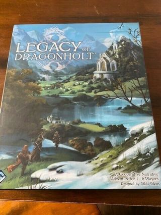 Legacy Of Dragonholt Boardgame Fantasy Flight