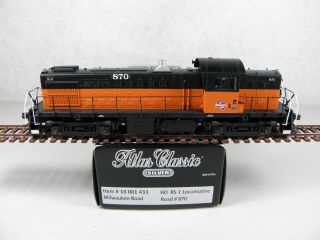 Ho Atlas Classic Silver 10001433 Milwaukee Road Rs - 1 Diesel Locomotive 870