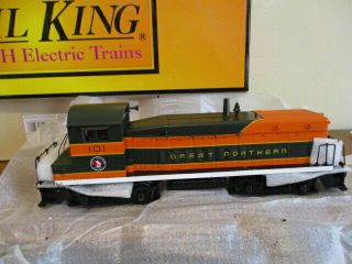 Mth Rail King 30 - 2177 - 1 Great Northern Sw - 8 Switcher ; Nib But Paint Flakes