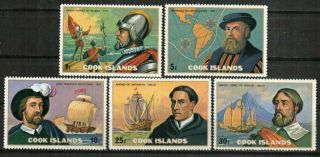 Cook Islands Stamp - Explorers Of The Pacific,  16th Century Stamp - Nh