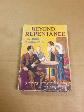 Vintage Paperback Beyond Repentance By John Addiscombe Myref Bb37