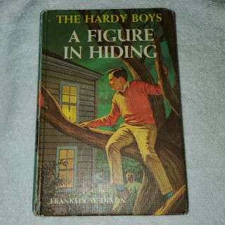 The Hardy Boys - A Figure In Hiding By Dixon Hardcover Book 1937 Vintage