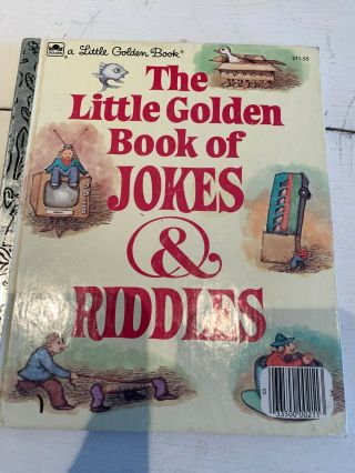 The Little Golden Book Of Jokes And Riddles 1983