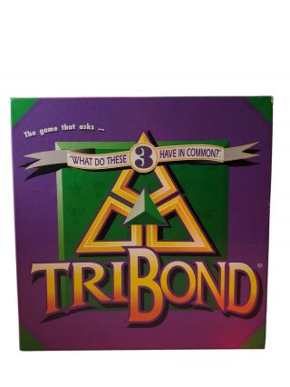 Tribond Board Game Diamond Edition By Patch 1998 100 Complete