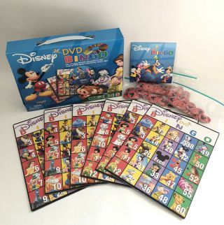 Disney Dvd Bingo Mattel Family Fun 4,  H7367 Makers Of Sceneit Mickey Princess