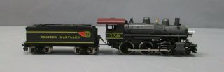 IHC M556 HO Scale Western Maryland 2 - 6 - 0 Steam Locomotive 130 EX/Box 2