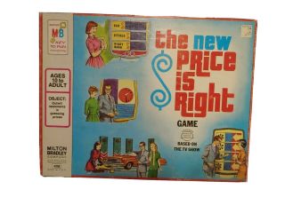 The Price Is Right Board Game Vtg.  1973 Milton Bradley