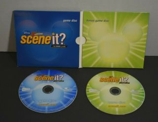 2007 Disney Scene It The Dvd Game 2nd Edition Replacement 2 Disc Set