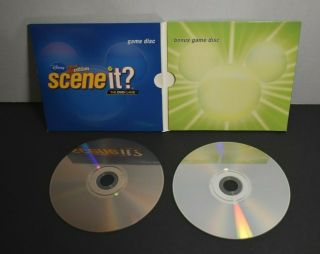 2007 Disney SCENE IT The DVD Game 2nd Edition Replacement 2 Disc Set 2