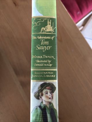 illustrated junior library The Adventures Of Tom Sawyer 1974 2