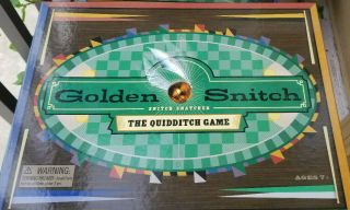 Harry Potter Golden Snitch Quidditch Board Game .  From Universal Studios.