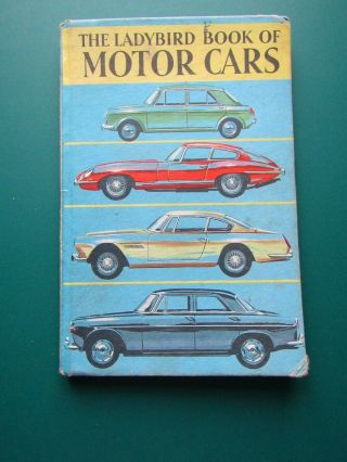 Ladybird Book Of Motor Cars - 1966 Revised Edition Series 584.