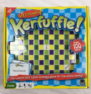 Kerfuffle Family Dice Strategy Board Game 2 To 4 Players Complete