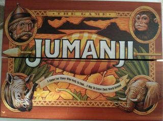 Jumanji Board Game Cardinal Edition In Real Wooden Box