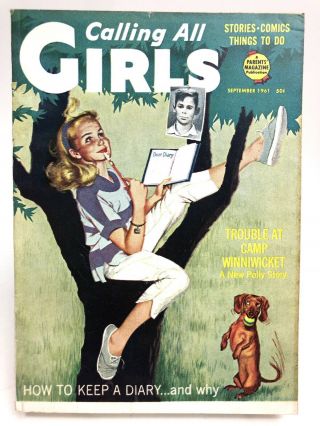 Trouble At Camp Winniwicket Emily Paul Calling All Girls September 1961 Digest