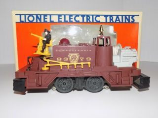 Lionel Trains Pennsylvania Railroad Motorized Fire Car Item 6 - 8379 Boxed