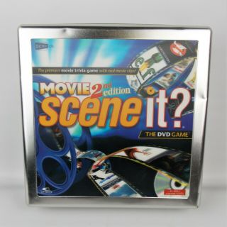 Scene It Movie 2nd Edition The Dvd Game 2007 Tin Case Complete