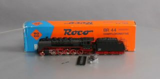 Roco 04126d Ho Br 44 2 - 10 - 0 Steam Locomotive & Tender Ex/box