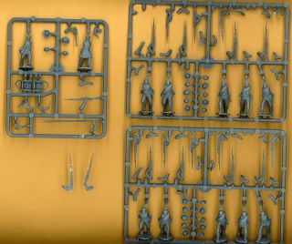 Perry 28mm Acw Infantry,  Command 1861 - 1865 3 Sprues 12 Minis Civil War