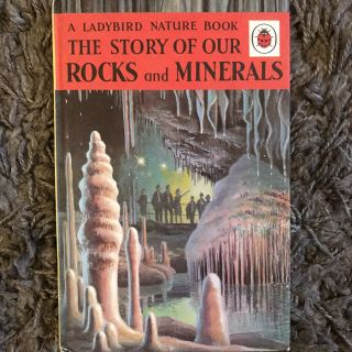 Vintage (1966) Ladybird Book: The Story Of Our Rocks And Minerals (hardback)