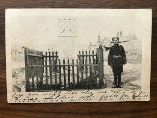 China Old Postcard Memory Of The Officers Liu Kung Tau Chefoo To England 1908