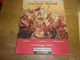 Four Battles Of The Ancient World - Decision/spi/asl - Game Parts - Unpunched