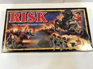 Risk The World Conquest Game By Parker Brothers 1993