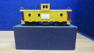 O Scale 2 Rail Brass Ktm Painted Union Pacific Steel Caboose 9 1/2 " 597531