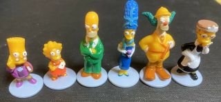 The Simpsons Clue Game Replacement Figures Second Edition 2002 Parker Bros.