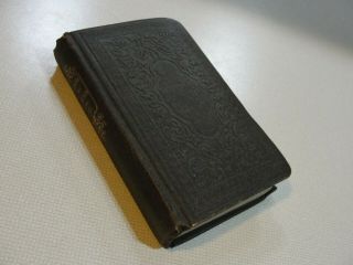 Antique Book 1872 Discipline Of The M.  E.  Church