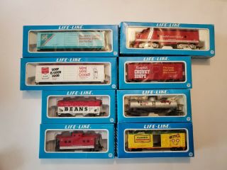 A Campbells Soup Train Set,  Life - Like Brand,  With Boxes