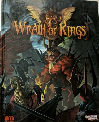 Wrath Of Kings Hard Cover Rulebook 5 Houses Cool Mini Or Not Tabletop Mini Game
