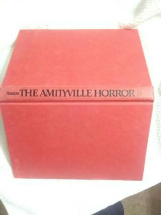 The Amityville Horror: A True Story By Jay Anson.  HARDCOVER 1977 2