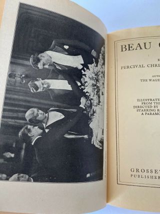 Beau Geste by Percival Christopher Wren 1926 Illustrated with pics from Movie 2