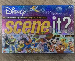 Disney Scene It? Dvd Trivia Game Complete