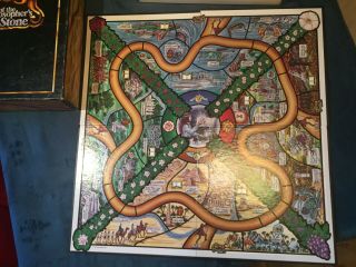 Vintage The Quest of the Philosopher ' s Stone Board Game First Edition Questone 2