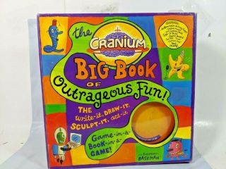 Cranium: Big Book Of Outrageous Fun Board Game Children 