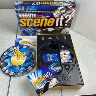 Scene It? Movie 2nd Edition Trivia Board Game Dvd Complete 2007 Euc