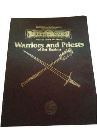 Dungeons & Dragons Forgotten Realms Warriors And Priest Of The Realm