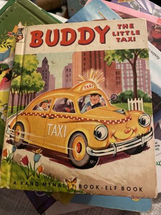 1951 Buddy The Little Taxi Rand Mcnally