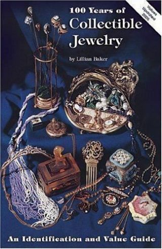 100 Years Of Collectible Jewelry By Lillian Baker (1978,  Uk - Paperback, .
