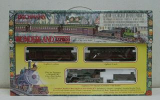 Bachmann 25001 On30 Scale Wonderland Express Train Set Ln/box