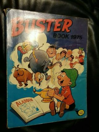 Buster Book Annual 1975.  Fleetway Annual.  Vintage Book.  Christmas Gift?