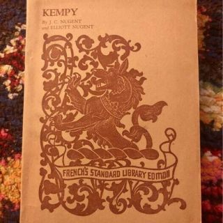 Vintage 1921 Kempy By J C & Elliot Nugent A Comedy Of American Life
