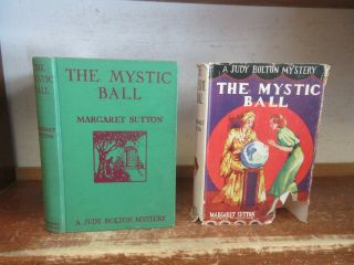 Old A Judy Bolton Mystery The Mystic Ball Book Margaret Sutton Dust Jacket Magic