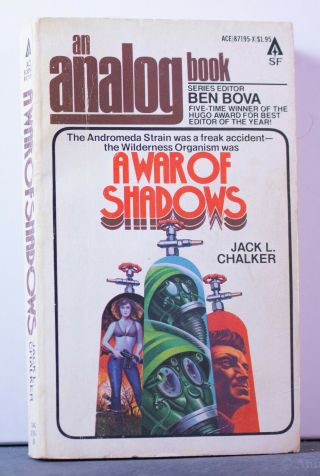 War Of Shadows By Jack L.  Chalker (1979 Vintage Paperback 1st Ed. )