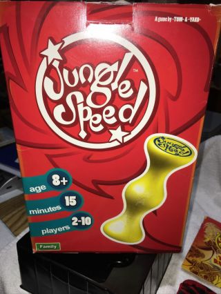 Jungle Speed Family Game By Asmodee Quick Flipping Card Game Think Fast Complete
