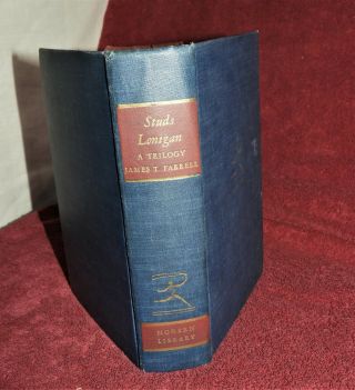 Studs Lonigan: A Trilogy By James Farrell Young Manhood Hb & Dj © 1938