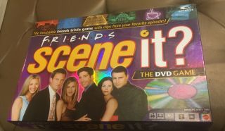 Friends Scene It Board Game Dvd Trivia 2005.  Complete